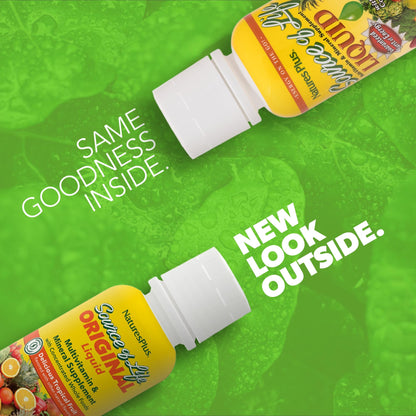 NaturesPlus Source of Life Liquid, Tropical Fruit - 8 fl oz - Multivitamin & Mineral Supplement - Gluten Free, Vegetarian - 8 Servings NaturesPlusBuy Supplements Australia