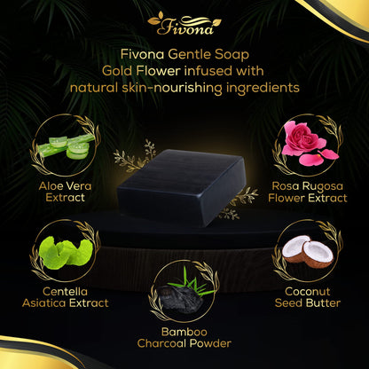 Fivona 4-in-1 Feminine Care Kit, Yoni Oil, Yoni Soap, Yoni Steaming Pot and Red Premium V Steam Herbs FIVONABuy Supplements Australia