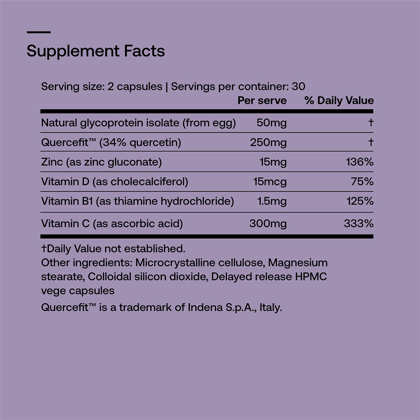 SRW Imm¹ Defence | Supports Immune System Health | 60 Vege Capsules | Supplement for Immune Response | Contains Natural Glycoprotein Isolate (Muno-IgY™) and Quercetin SRWBuy Supplements Australia