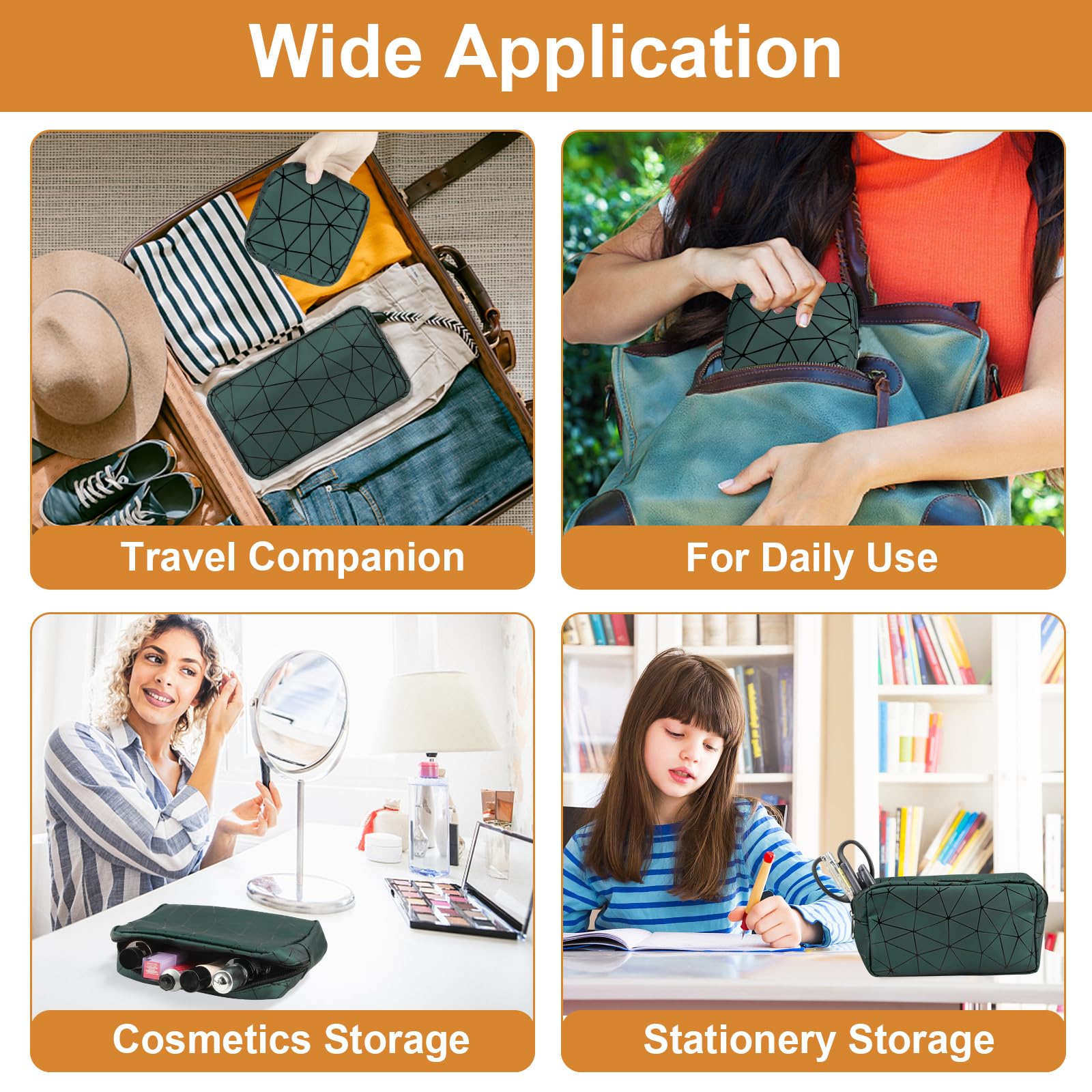 Likesing Sanitary Napkin Storage Bag, Leather First Period Kit for Girls 9-12, Portable Tampon Menstrual LikesingBuy Supplements Australia
