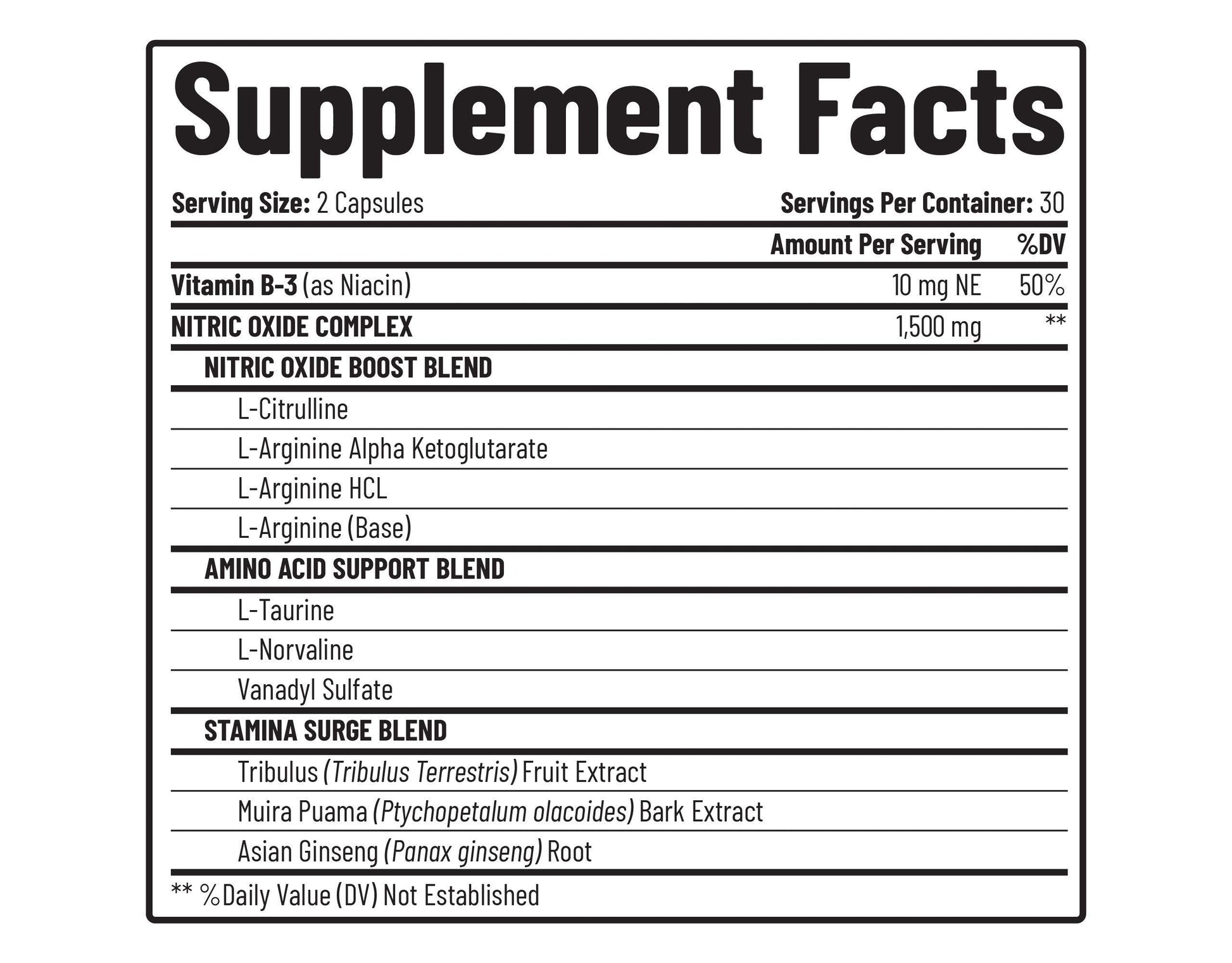 Snap Supplements Nitric Oxide + Testo Booster (2 Products)