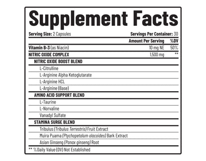 Snap Supplements Nitric Oxide + Testo Booster (2 Products)