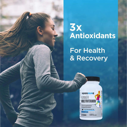 PEREGRUNE Runner Multivitamin | Engineered Vitamin with Antioxidants and Complete B Complex to Support Endurance & Energy | PEREGRUNEBuy Supplements Australia