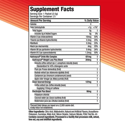 Hydroxycut Drink Mix Weight Loss for Women & Men Weight Loss Supplement HydroxycutBuy Supplements Australia