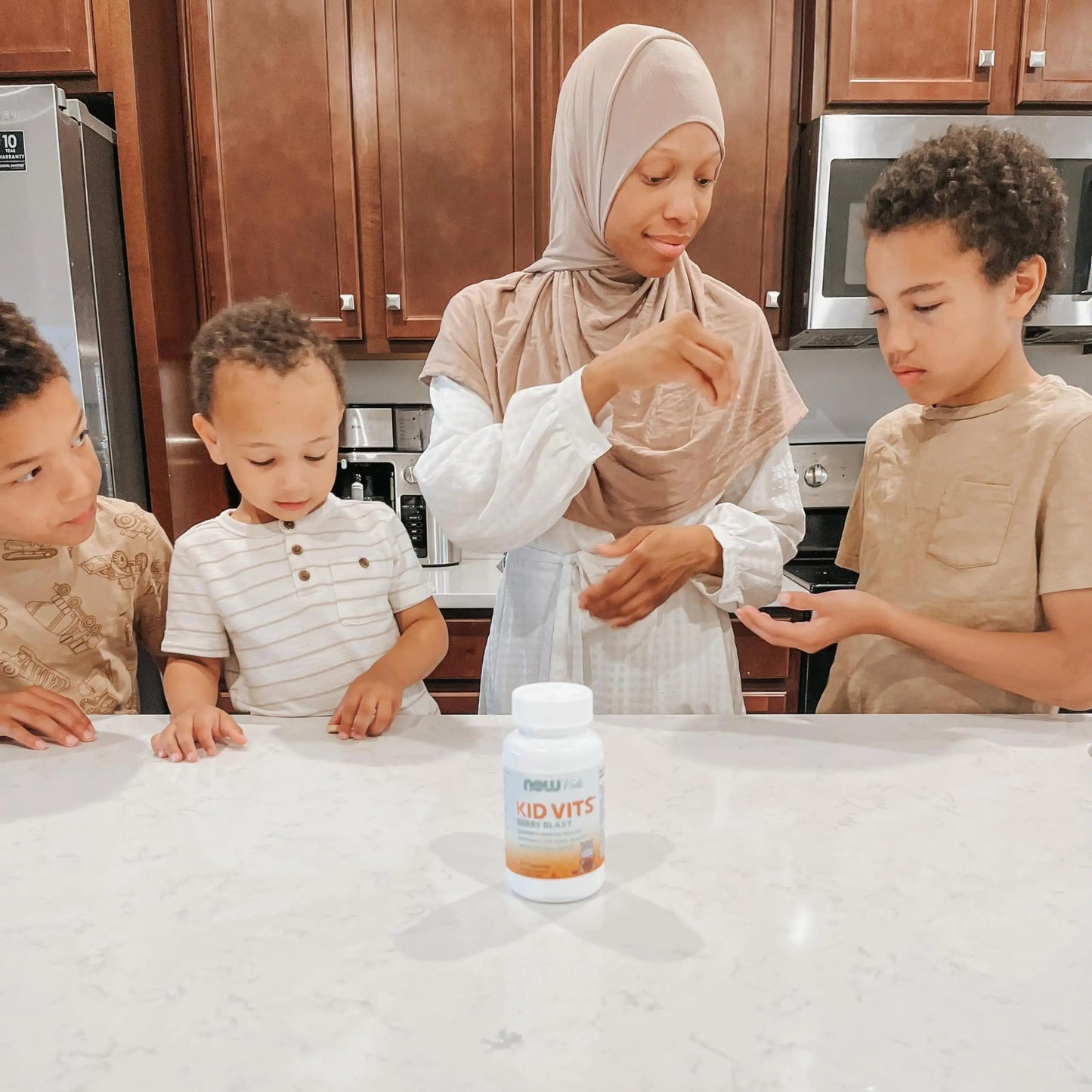 Now Kids Supplements, Kid Vits Multivitamin, Juicy Orange, 60 Chewable Tablets NOW Foods