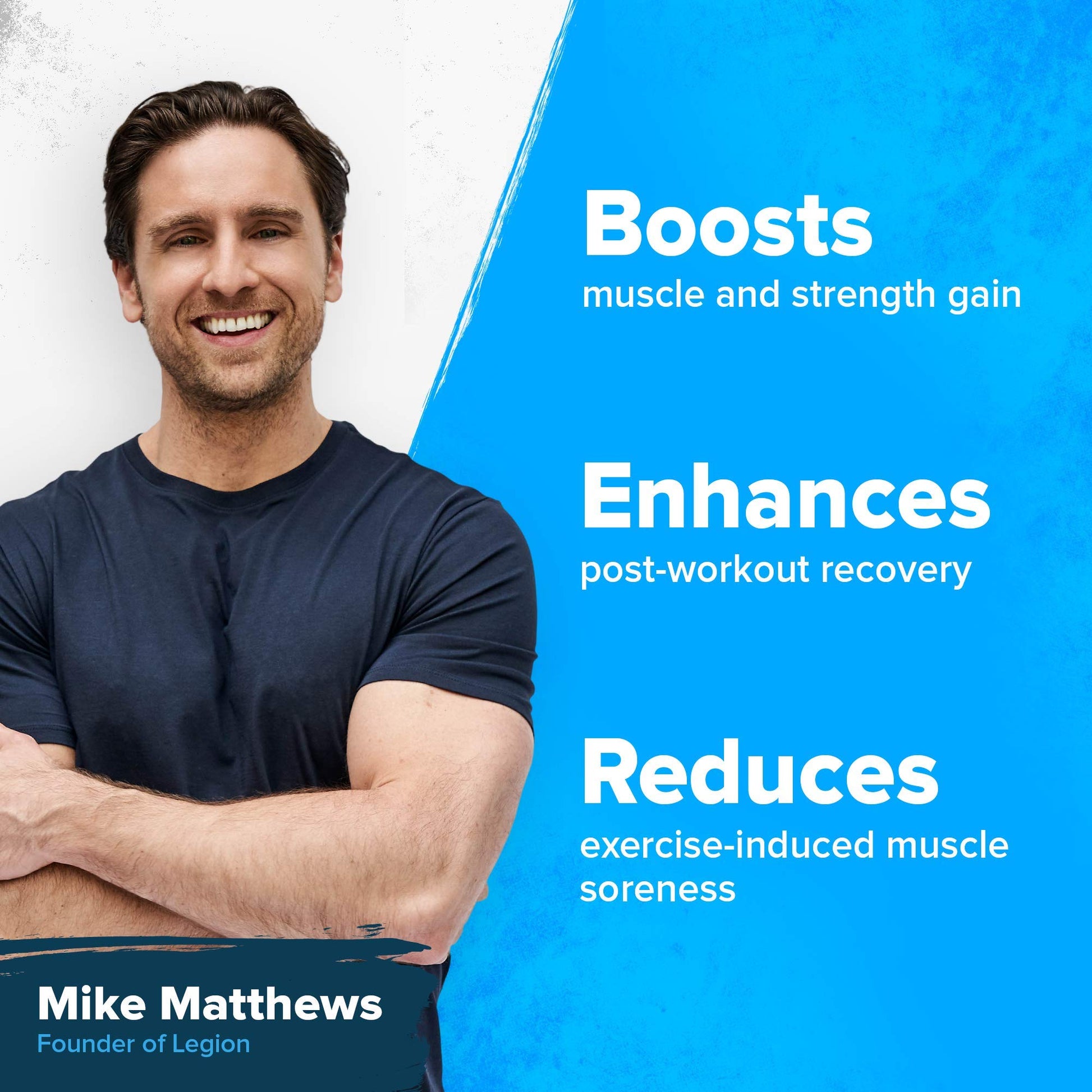 Legion Recharge Post Workout Supplement - All Natural Muscle Builder & Recovery Drink LegionBuy Supplements Australia