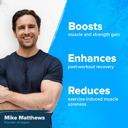 Legion Recharge Post Workout Supplement - All Natural Muscle Builder & Recovery Drink LegionBuy Supplements Australia