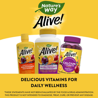 Nature’s Way Alive! Women’s 50+ Ultra Potency Complete Multivitamin Nature's WayBuy Supplements Australia