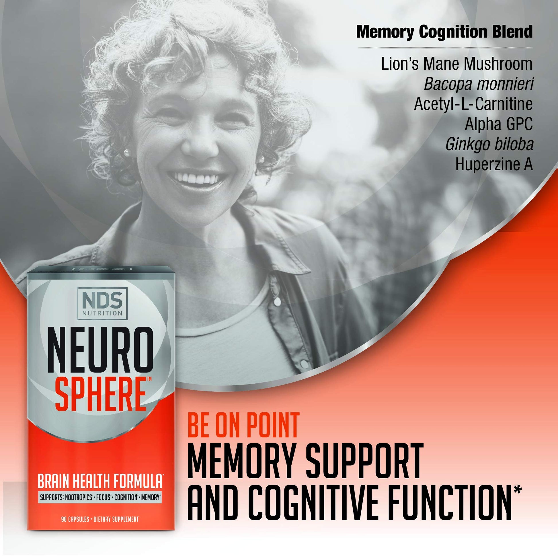 FitLife Brands Nutrition Neuro Sphere - Brain Health Formula - Nootropic, Increase Focus and Energy, Enhance Concentration, Antioxidant and Immunity Support - 90 Capsules FitLife BrandsBuy Supplements Australia