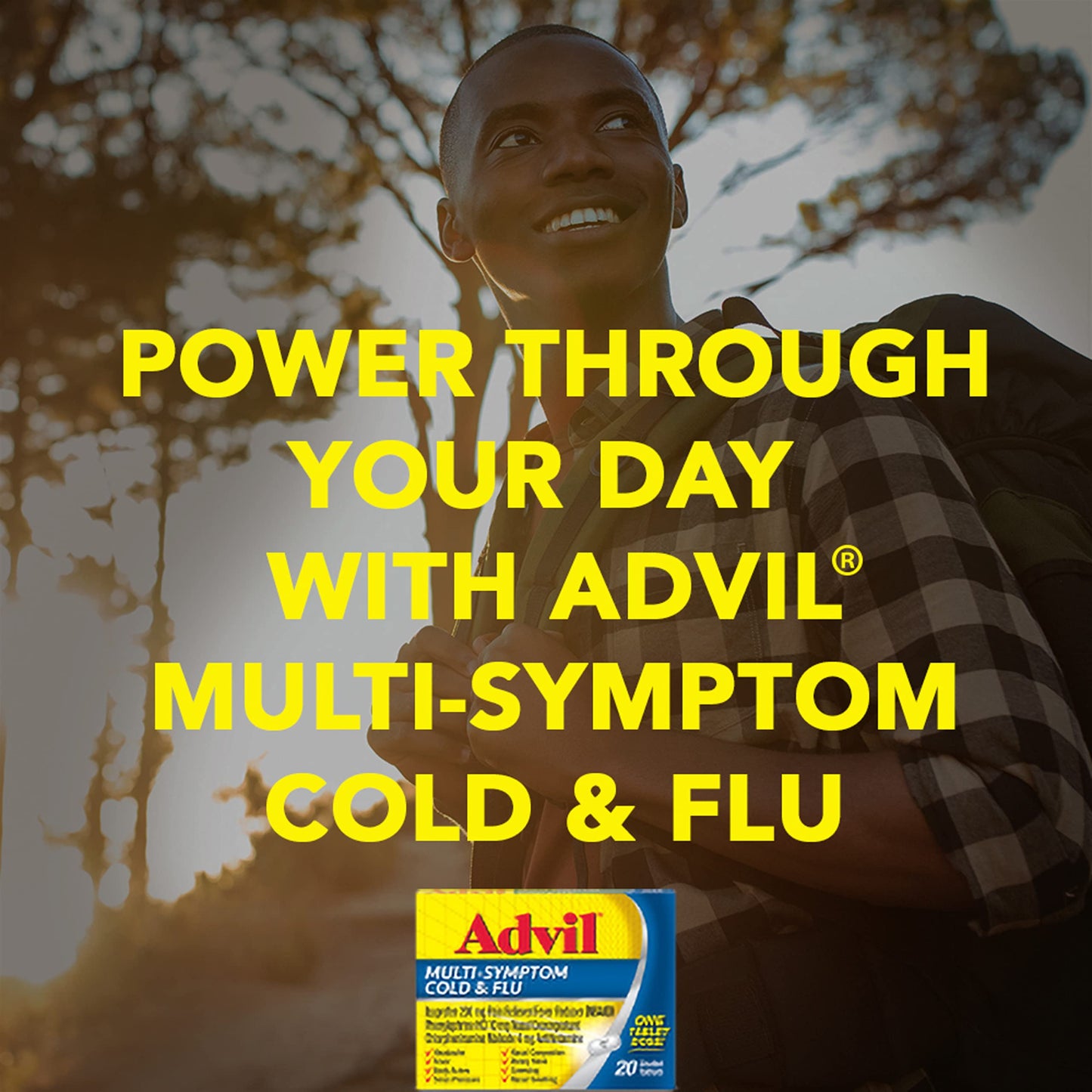 Advil Multi Symptom Cold and Flu Medicine, Cold Medicine for Adults with Ibuprofen, Phenylephrine HCL AdvilBuy Supplements Australia