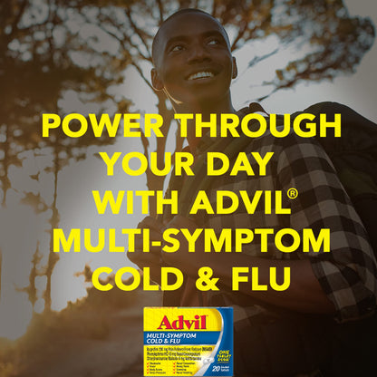 Advil Multi Symptom Cold and Flu Medicine, Cold Medicine for Adults with Ibuprofen, Phenylephrine HCL AdvilBuy Supplements Australia