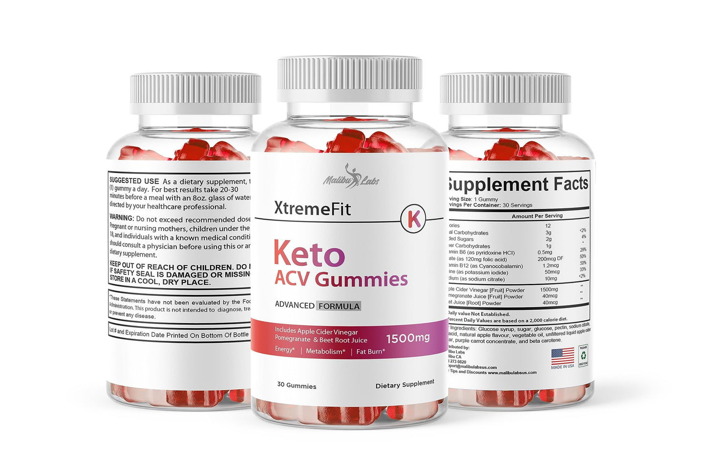 XtremeFit Keto ACV Gummies Weight Loss - 1500mg Once a Day, Strong Time Released GenericBuy Supplements Australia