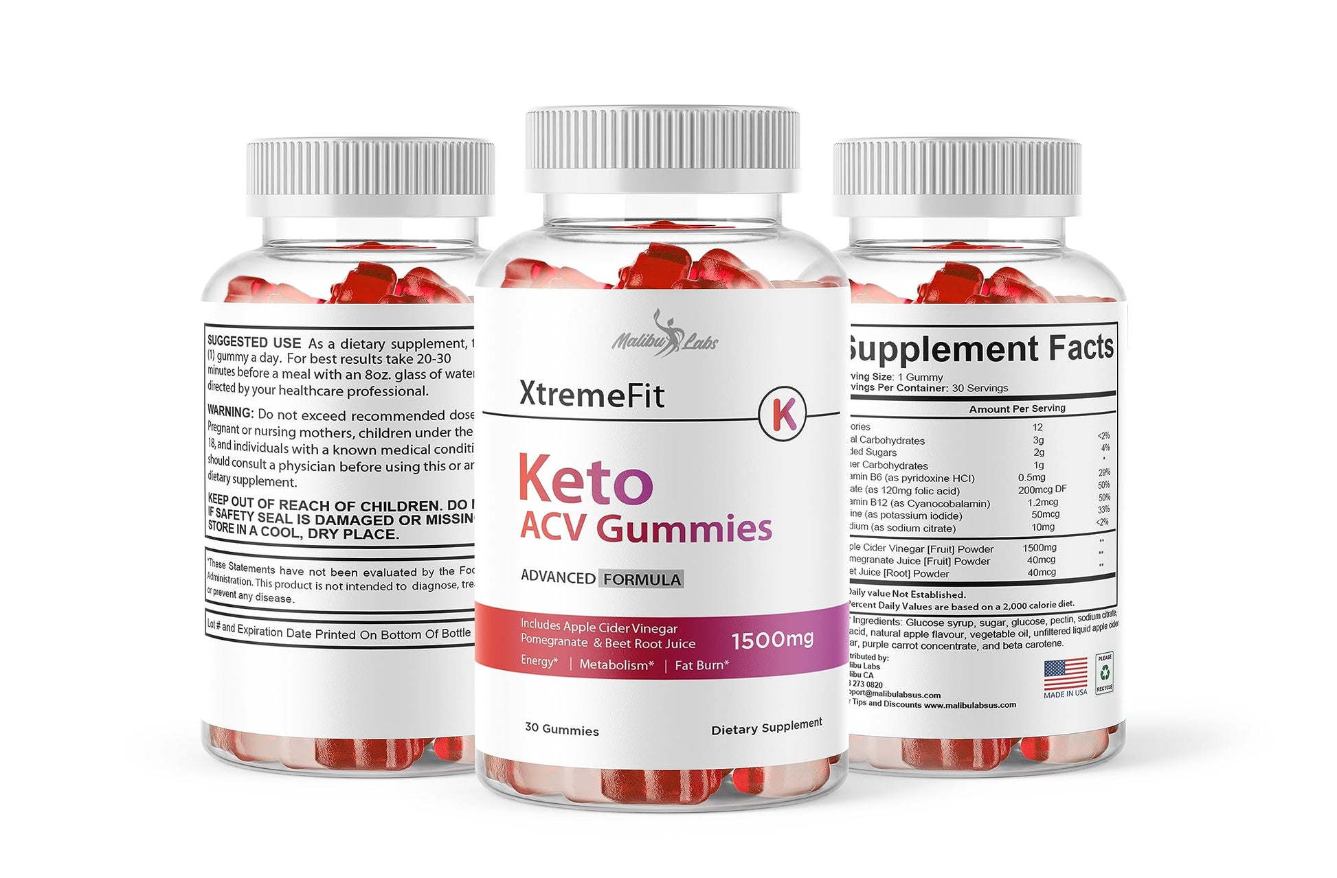 XtremeFit Keto ACV Gummies Weight Loss - 1500mg Once a Day, Strong Time Released GenericBuy Supplements Australia