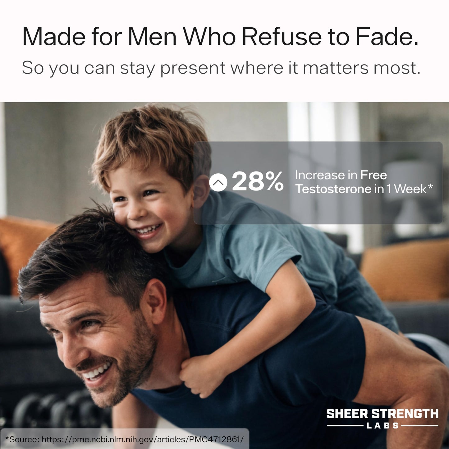Testosterone Booster for Men - Sheer Alpha T-Booster - Clinically Backed Dose, Strongest Formula - Made in USA - Premium Blend of Fadogia Agrestis Tongkat Ali and Shilajit. 30 Servings Sheer Strength LabsBuy Supplements Australia