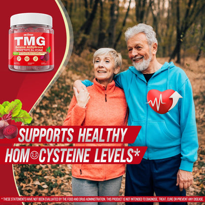 2Pack TMG Gummies 1000mg Betaine Anhydrous + Methylated Multivitamin & B Complex Methylated(Methylfolate B12 B6), Magnesium, Taurine - Essential Trimethylglycine for Homocysteine Levels, Brain, Energy NextdiaBuy Supplements Australia