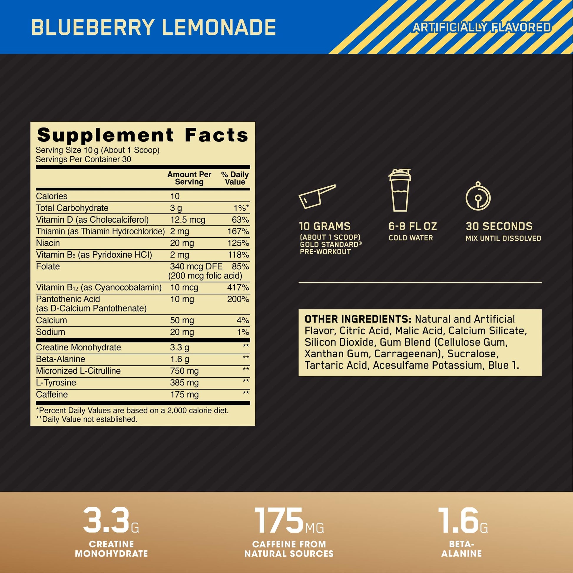 Optimum Nutrition Gold Standard Pre-Workout & Gold Standard 100% Whey Protein Optimum NutritionBuy Supplements Australia
