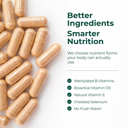 Multivitamin for Men – Methylated Mens Multivitamins & Multiminerals Capsules with Vitamin B12, A, D, C, Zinc, Magnesium & More for Complete Daily Support Vimerson HealthBuy Supplements Australia