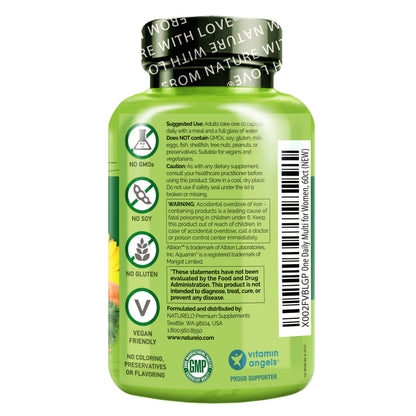 NATURELO One Daily Multivitamin for Women - Energy Support - Whole Food Supplement NATURELOBuy Supplements Australia