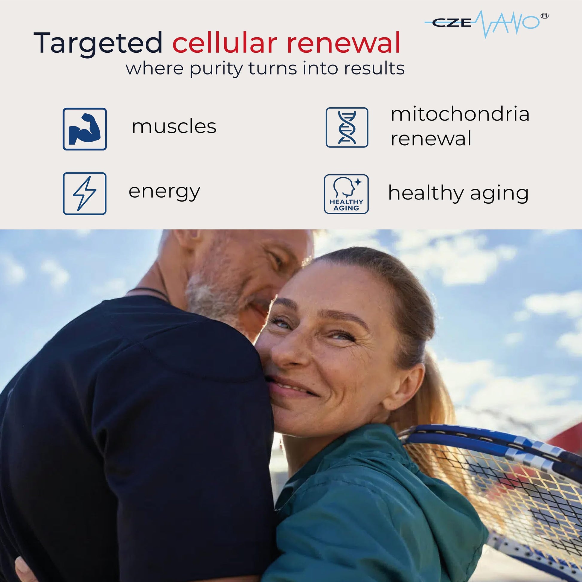 CzeNano Longevity – Ultra-Pure Urolithin A Supplement 1000 mg | Mitochondrial Support, Cellular Energy & Muscle Strength | Third-Party Tested COA | 60 Vegan Capsules CzeNanoBuy Supplements Australia