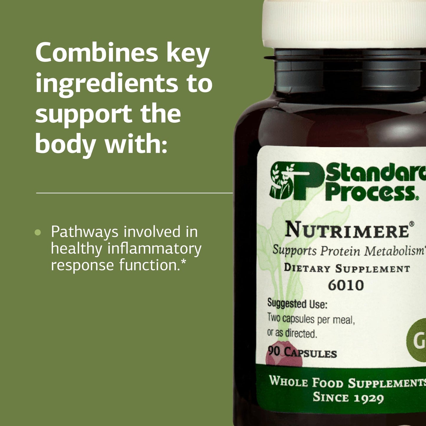 Standard Process Nutrimere - Supports Joint Health - Joint Supplement with Perna Canaliculus & New Zealand Green Mussel - Gluten-Free, Non-Soy & Non-Dairy - 90 Capsules Standard Process Inc.Buy Supplements Australia