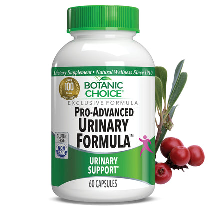 Botanic Choice Pro-Advanced Urinary Formula-Blend for Urinary Tract Health Support - Magnesium Cranberry Uva Ursi Damiana - 60 Capsules Botanic ChoiceBuy Supplements Australia