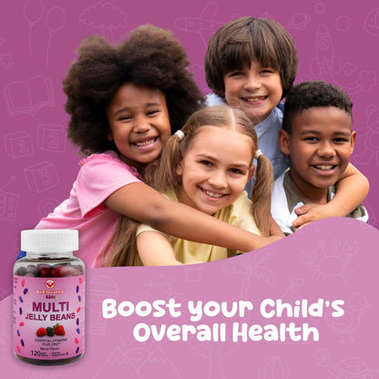 BeElevated Kids Multivitamin Gummies – Tasty Berry-Flavored Zinc Gummies for Children & Adults – Vegetarian, Gluten-Free BeElevated