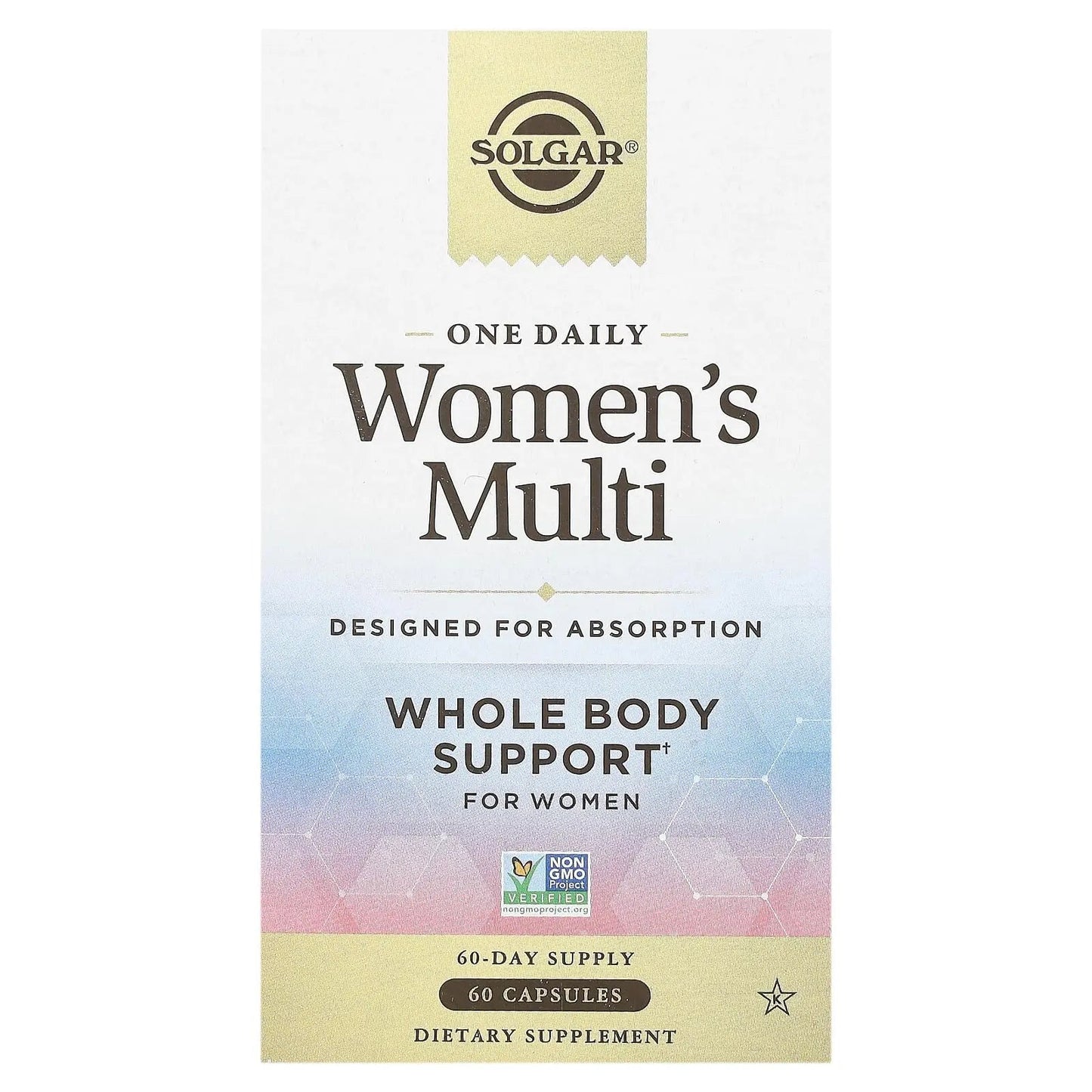 Solgar One Daily Women's Multi Whole Body Support Highly Absorbable Delayed Release Vitamin for Women, Supplement for Immune, Heart, Energy SolgarBuy Supplements Australia