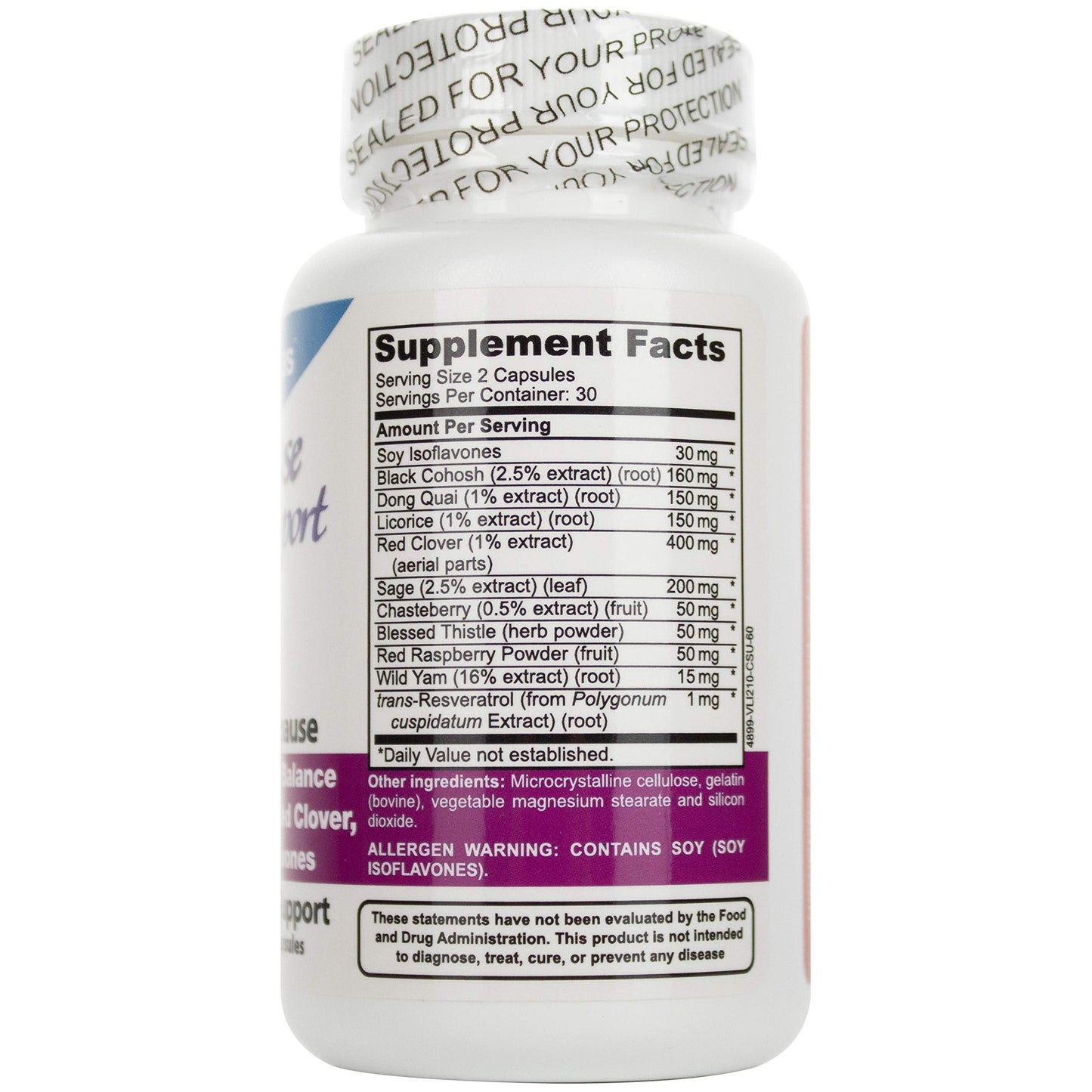 DrFormulas Menopause Supplement for Hot Flashes, Night Sweats 60 Count