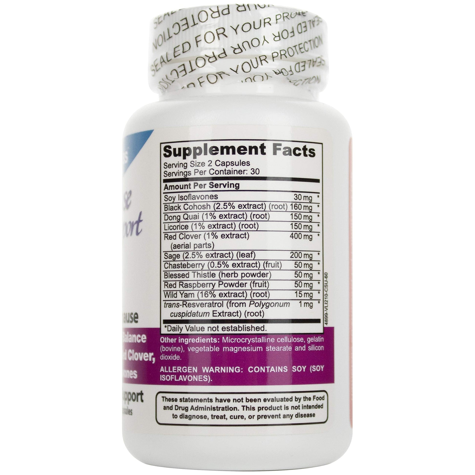 DrFormulas Menopause Supplement for Hot Flashes, Night Sweats 60 Count