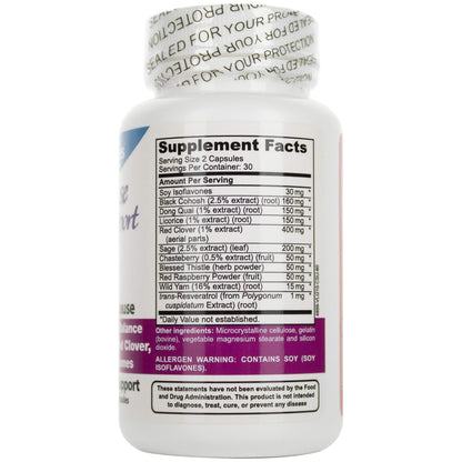 DrFormulas Menopause Supplement for Hot Flashes, Night Sweats 60 Count