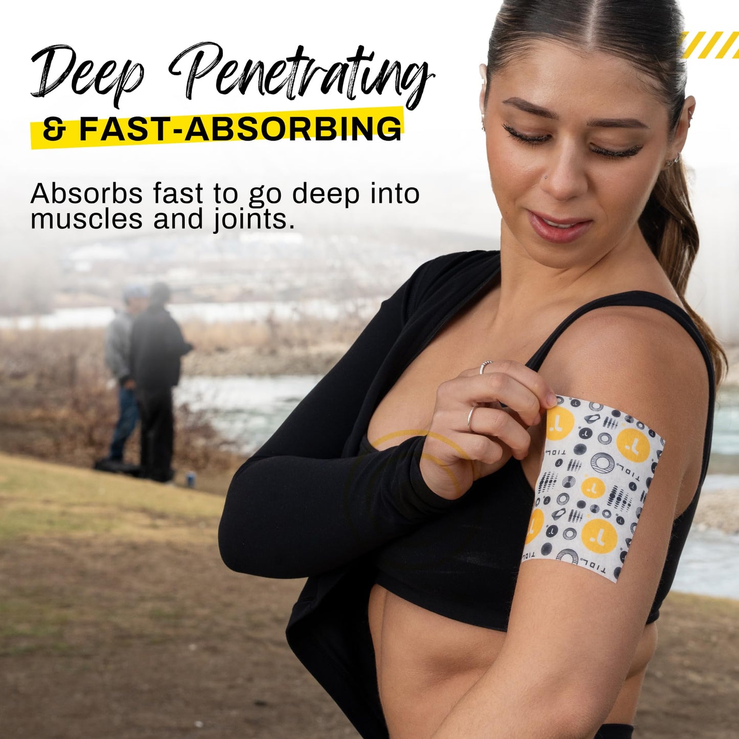 TIDL Recovery Patches, 20 Count, Maximum Strength for Targeted Back Pain, Joint & Muscle Pain Relief, Immediate Numbing & Soothing, Non-Stick Adhesive for Easy Application & Removal TIDLBuy Supplements Australia