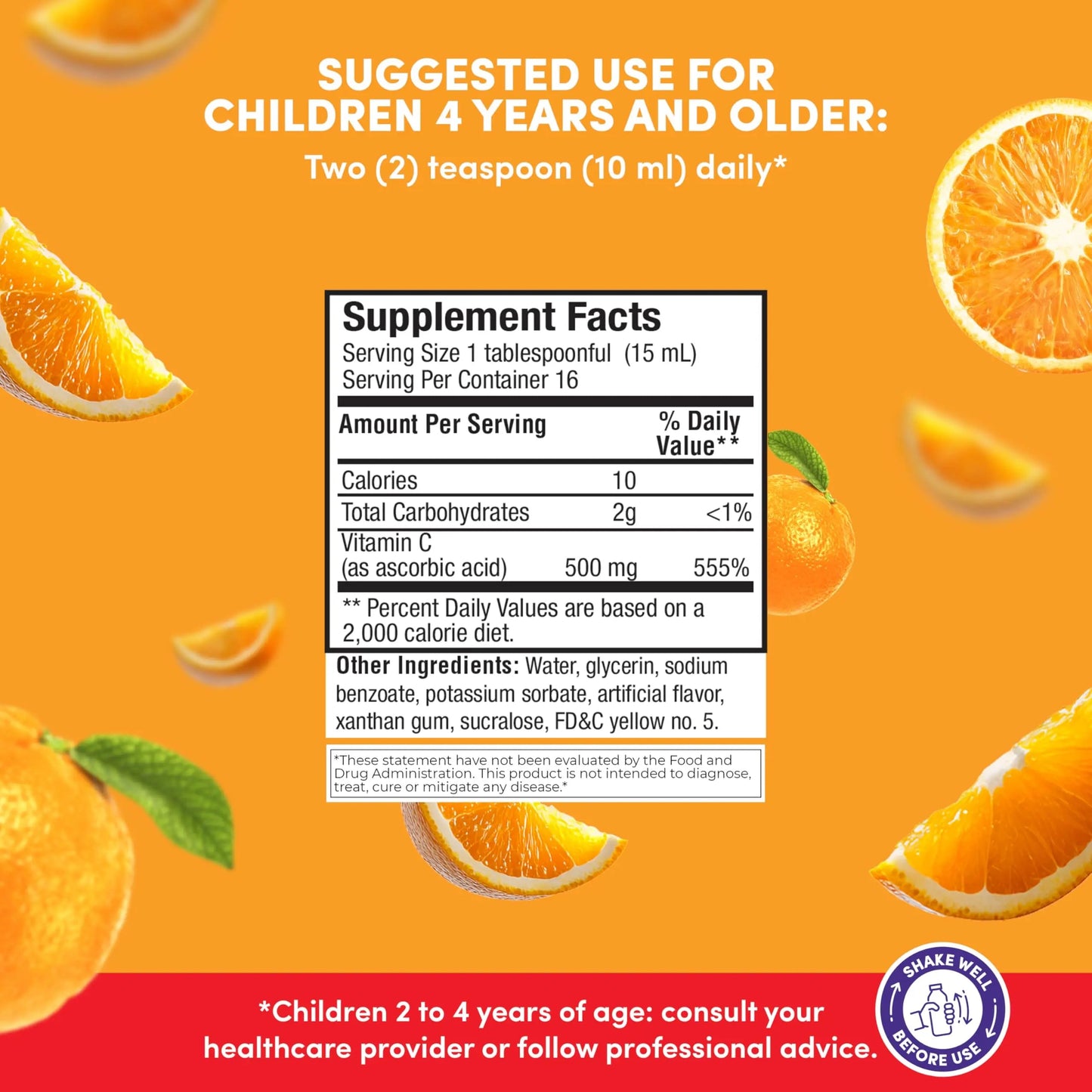GirafKids Multivitamin Syrup + Liquid Vitamin C Bundle for Kids Ages 4+ | Omega-3, Beta Glucan, Folic Acid & Antioxidant Support | Peach & Orange Flavors PHARMADELBuy Supplements Australia