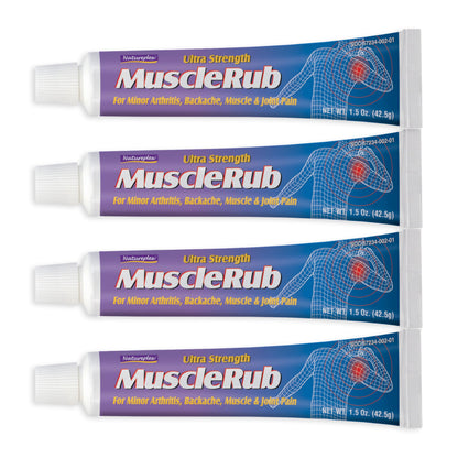Ultra Strength Muscle Rub 4 Pack NatureplexBuy Supplements Australia
