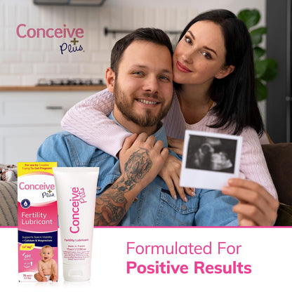 Conceive Plus Fertility Lubricant - Fertility Friendly Lube for Couples Trying to Conceive, 75ml / 2.5 fl oz CONCEIVE PLUSBuy Supplements Australia