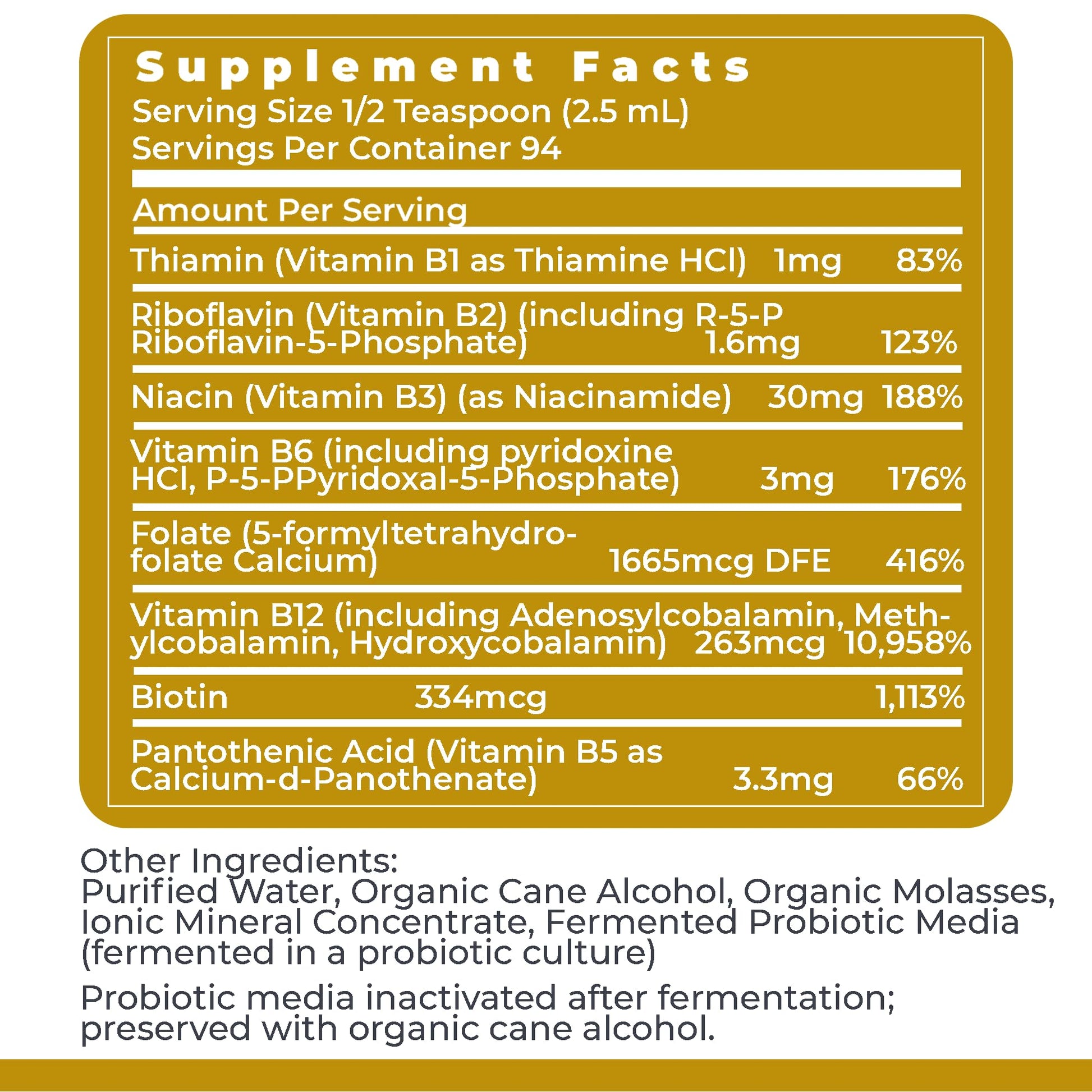 Premier Research Labs Max B-ND - Liquid Vitamin B Complex for Liver & Brain Health, Sublingual Drops for Men & Women with Thiamin, B12 & B6-8 Fl Oz Bottle Premier Research LabsBuy Supplements Australia