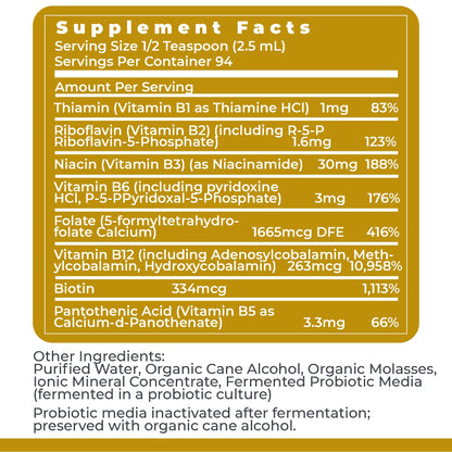 Premier Research Labs Max B-ND - Liquid Vitamin B Complex for Liver & Brain Health, Sublingual Drops for Men & Women with Thiamin, B12 & B6-8 Fl Oz Bottle Premier Research LabsBuy Supplements Australia