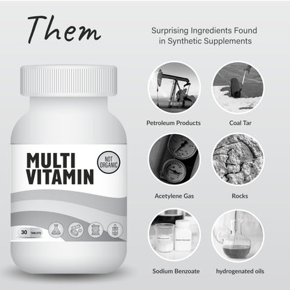 Organixx Clean Sourced Multivitamin for Women & Men, w/Vitamin C, D3, Vitamin B Complex, Probiotics, Organic Fruits & Vegetables, Supports Digestive Gut Health, Immune Support, 90 Vegan Gel Capsules OrganixxBuy Supplements Australia