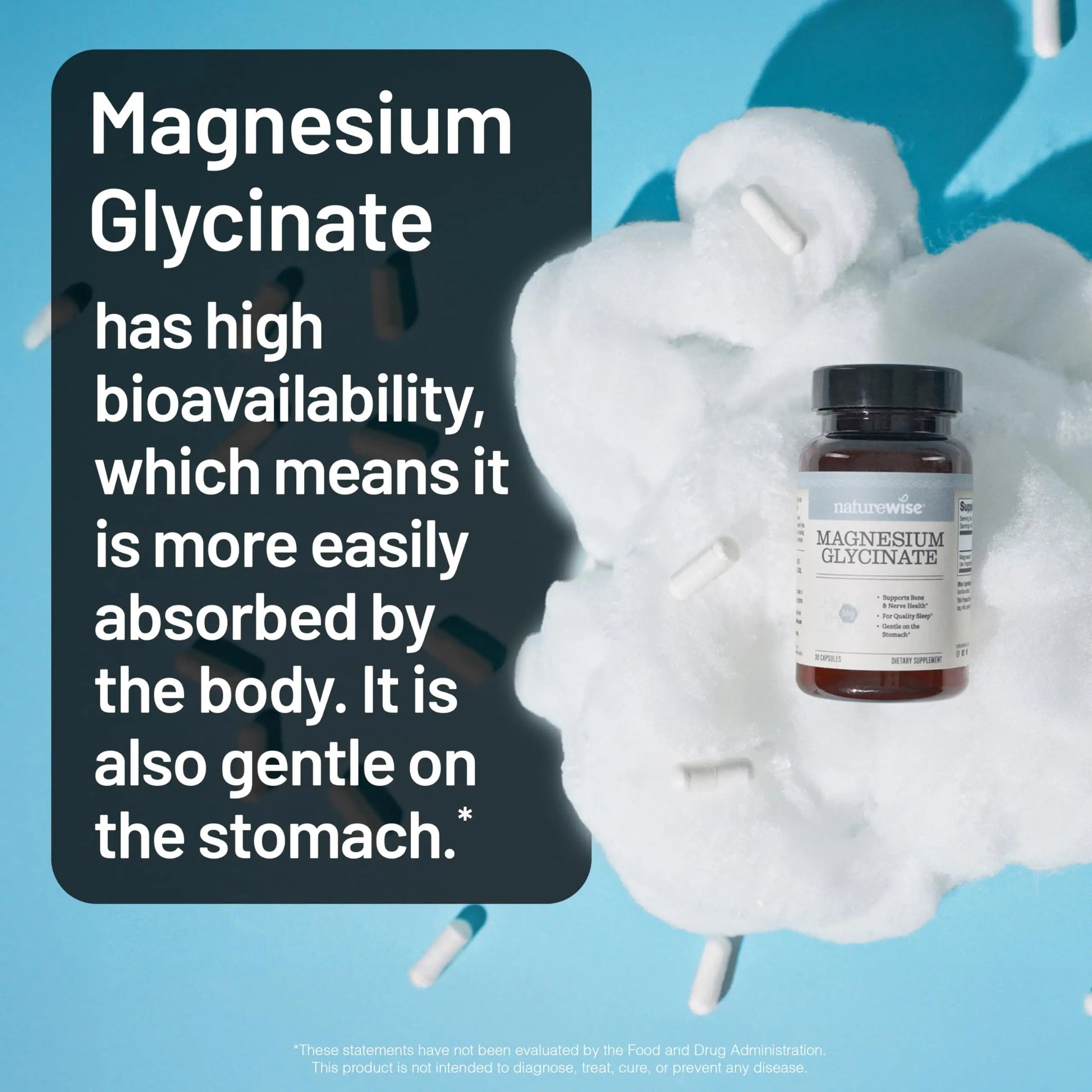 NatureWise [1] Multivitamin for Men - Non-GMO - 90 Capsules[45-Day Supply] + [1] Magnesium Glycinate 625mg - Chelated Magnesium - 30 Capsules[30-Day Supply] NatureWiseBuy Supplements Australia