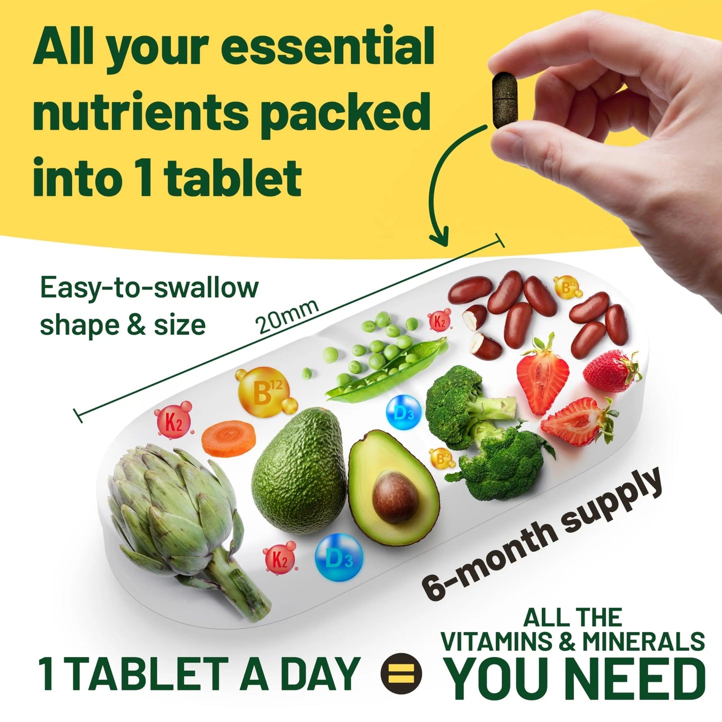 Vegan Vitality Lion's Mane x General Health Combo Bundle - 6 Months Lion's Mane and Multivitamins Vegan VitalityBuy Supplements Australia
