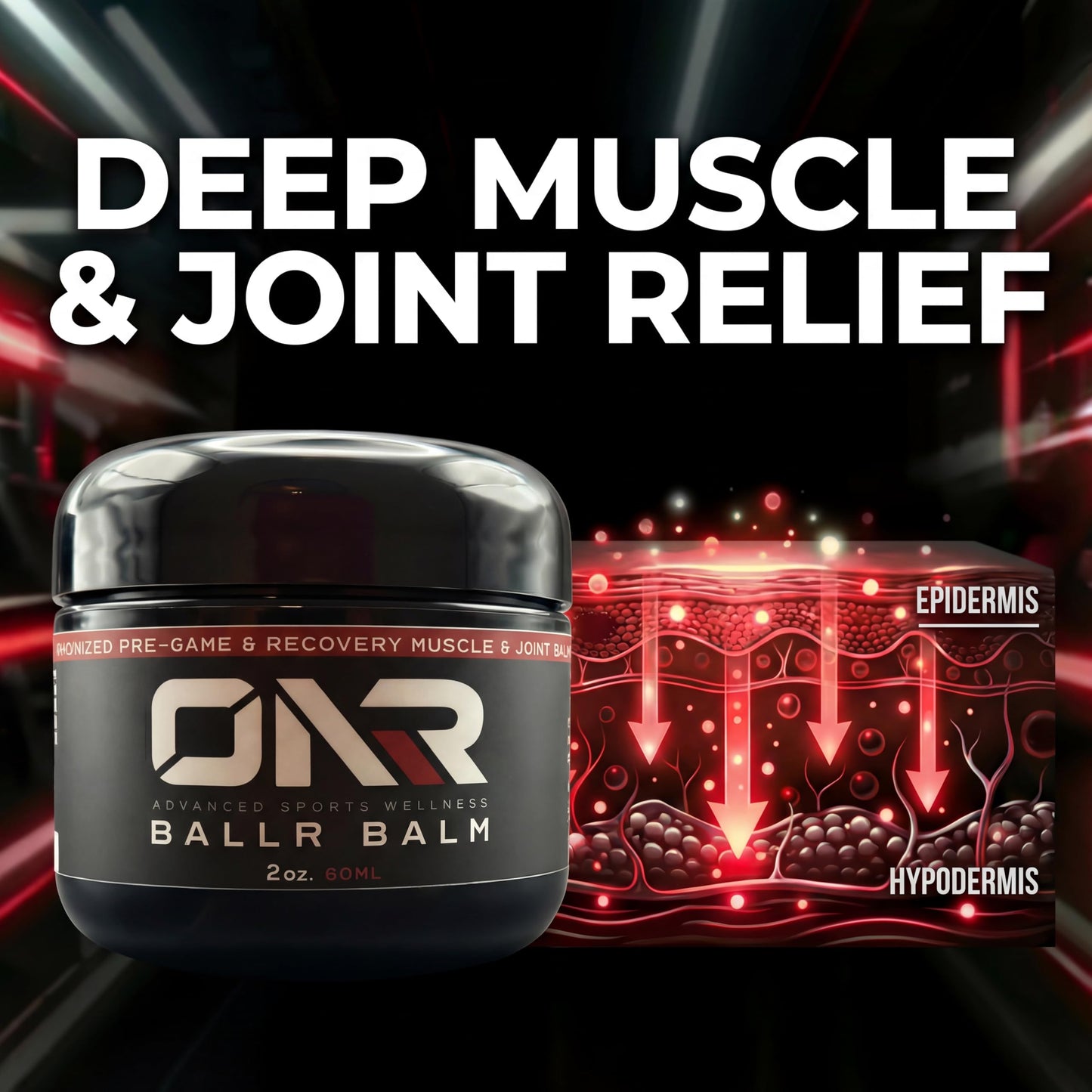 BALLR Balm – Fast-Acting Natural Pain Relief & Muscle Recovery | Trusted by Athletes, Clean Ingredients, 2 oz Aus HealthcareBuy Supplements Australia