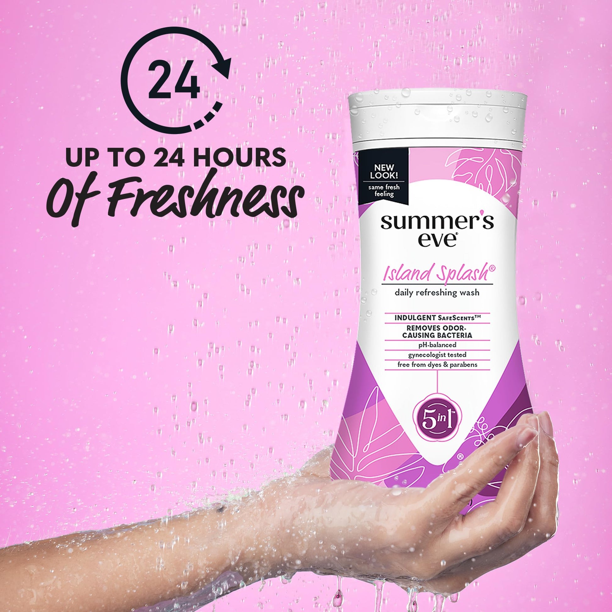 Summer's Eve Island Splash Refreshing Daily All Over Feminine Body Wash, Removes Odor Summer's EveBuy Supplements Australia