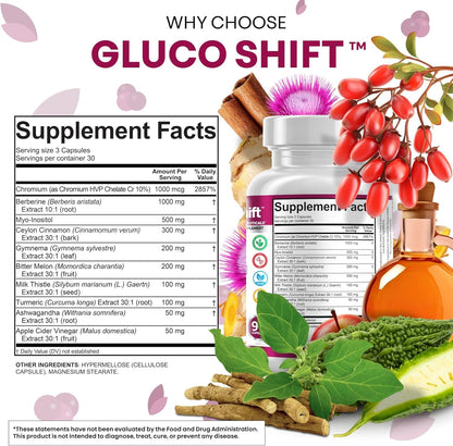 Clean Nutra Berberine Supplement Myo-Inositol Ceylon Cinnamon Gymnema Bitter Melon Chromium Complex for Digestion, Antioxidant Support & Wellness 90 Vegan Capsules Non-GMO Clean NutraceuticalsBuy Supplements Australia