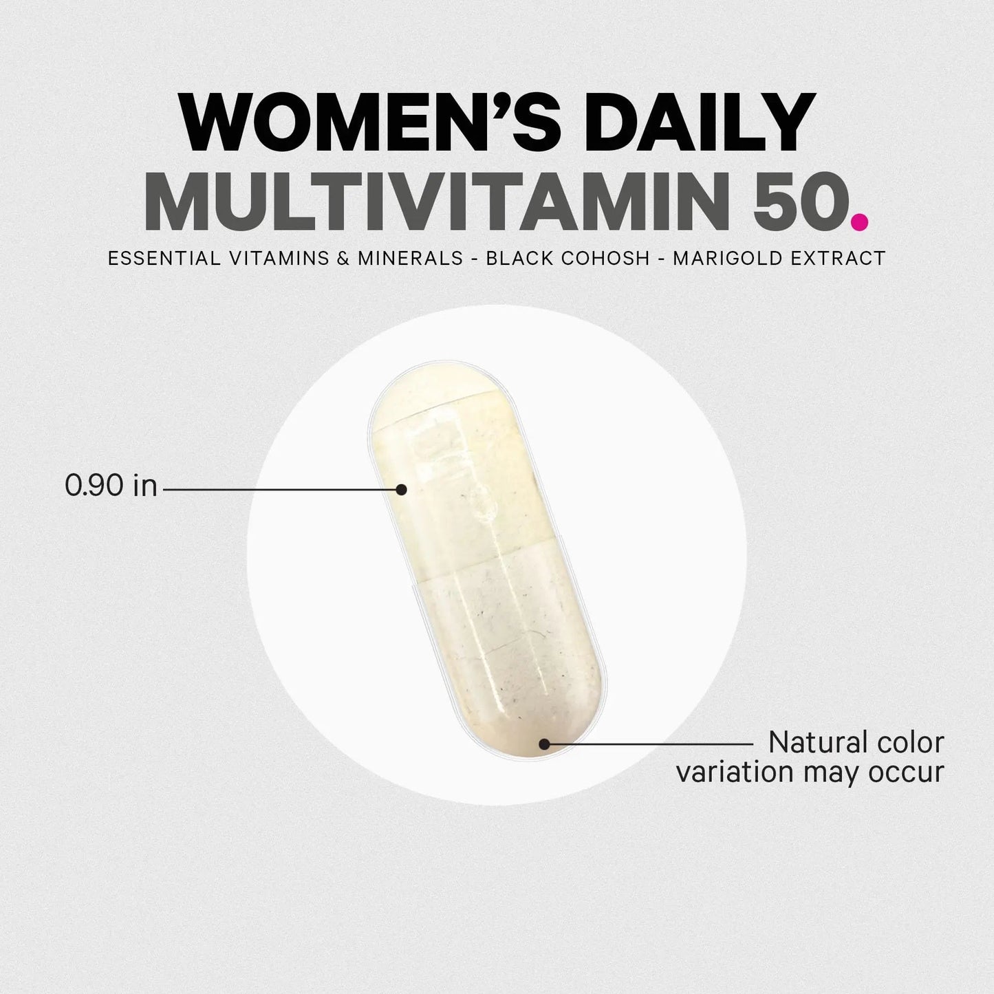 Codeage Women’s Multivitamin 50 - Essential Vitamins for Women Over 50, Methylated Folate, Magnesium, Selenium, Vitamin B6, B12, D3 Antioxidants Codeage