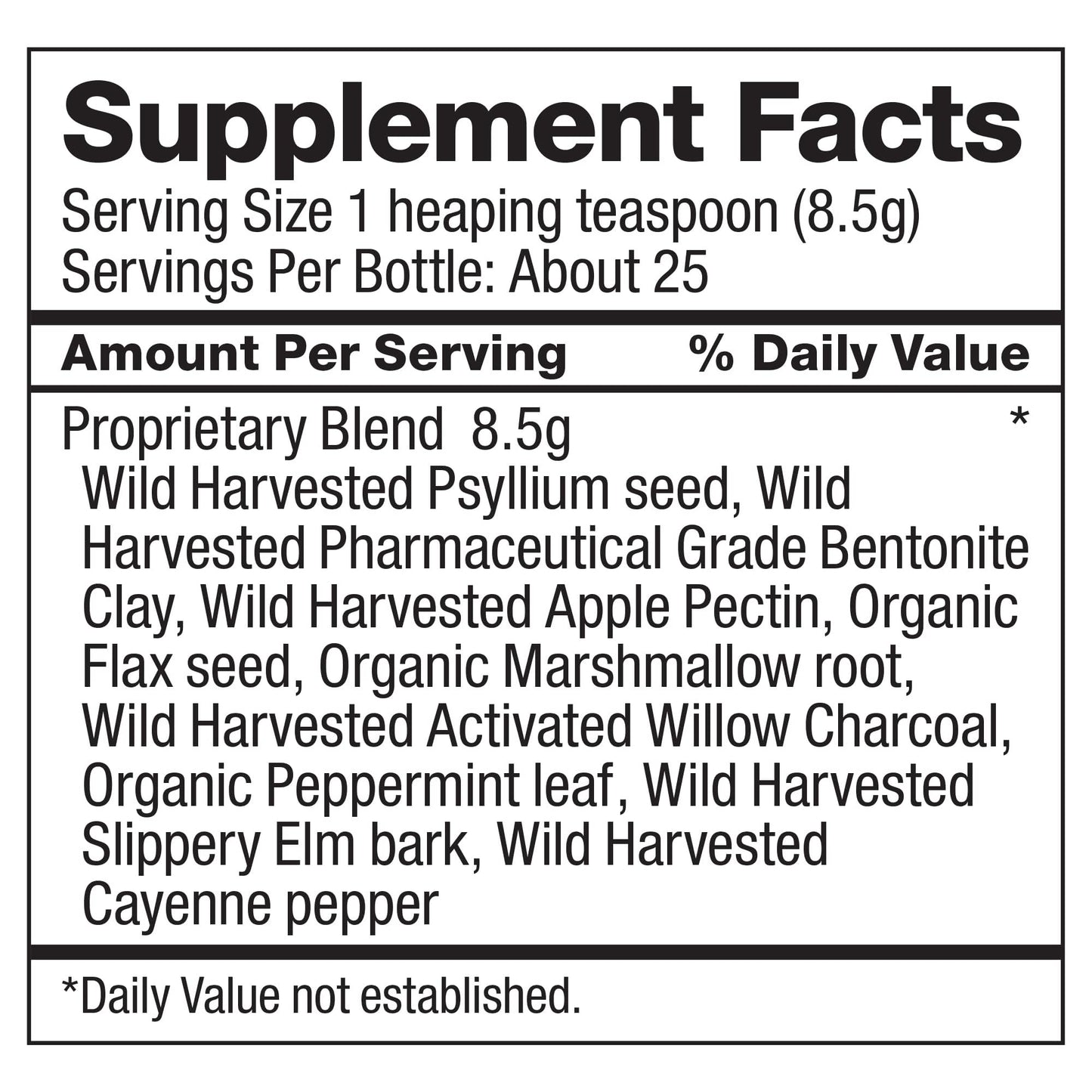 Dr. Schulze's Intestinal Formula #2 - Cleansing Supplement for Colon Health Support - Supports Daily Elimination - Plant-Based Herbal Supplement - Gluten-Free & Vegan - 8 oz Dr. Schulze'sBuy Supplements Australia