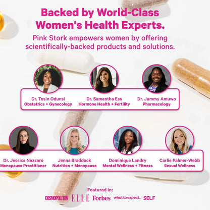 Pink Stork Total Women's Multivitamin - 19 Essential Vitamins for Women & Nutrients – Energy, Metabolism, Hormone, Immune & Mood Support Pink StorkBuy Supplements Australia
