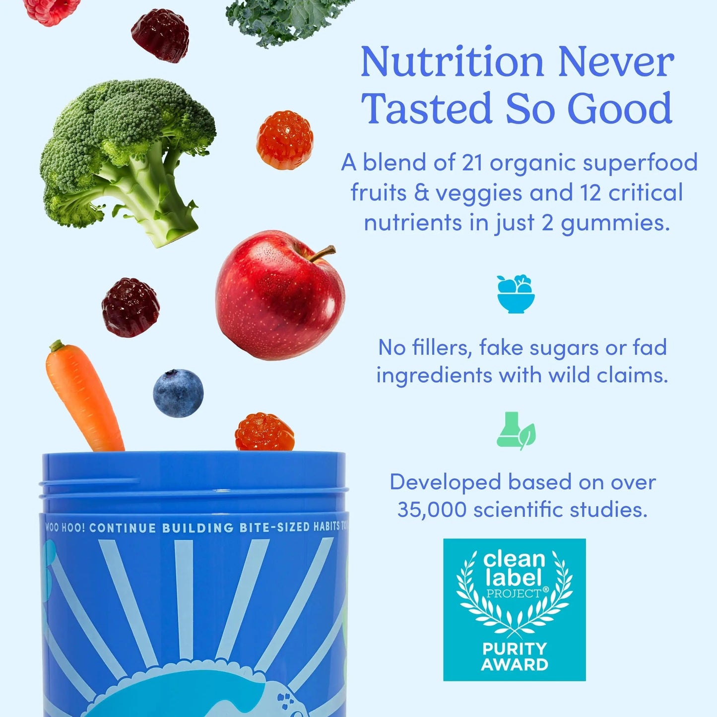 FIRST DAY Womens Multivitamin & Teens Multivitamin Gummies Bundle – Daily Multivitamin for Women, Teen Multi Vitamins FIRST DAY