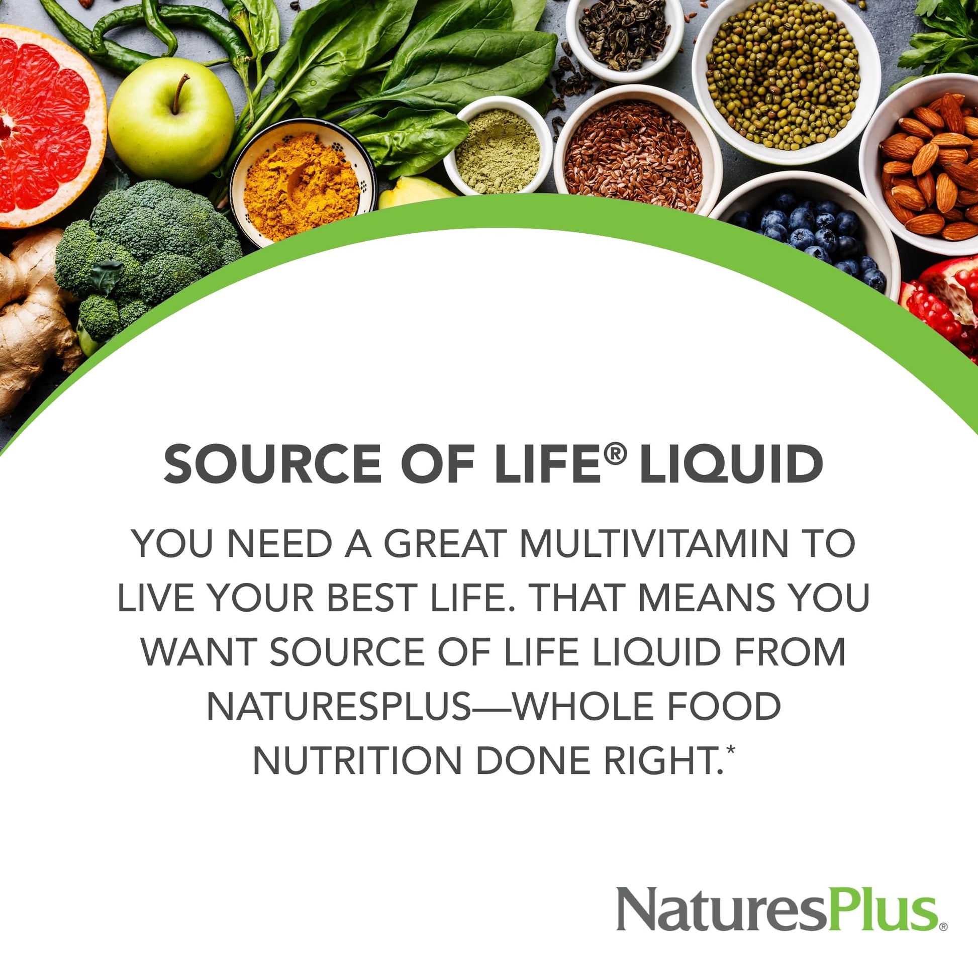 NaturesPlus Source of Life Liquid, Tropical Fruit - 8 fl oz - Multivitamin & Mineral Supplement - Gluten Free, Vegetarian - 8 Servings NaturesPlusBuy Supplements Australia