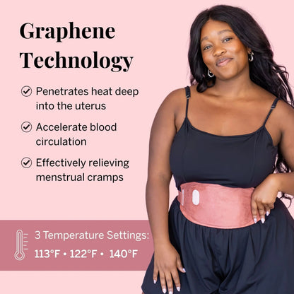 Pixie Period Heating Pad for Cramps - Thinnest Wearable Heating Pad for Feminine Care - Unnoticeable Under Clothes - Best Portable Pain Relief Heat Belt On The Market - Hours of Menstrual Pain Relief Pixie CupBuy Supplements Australia