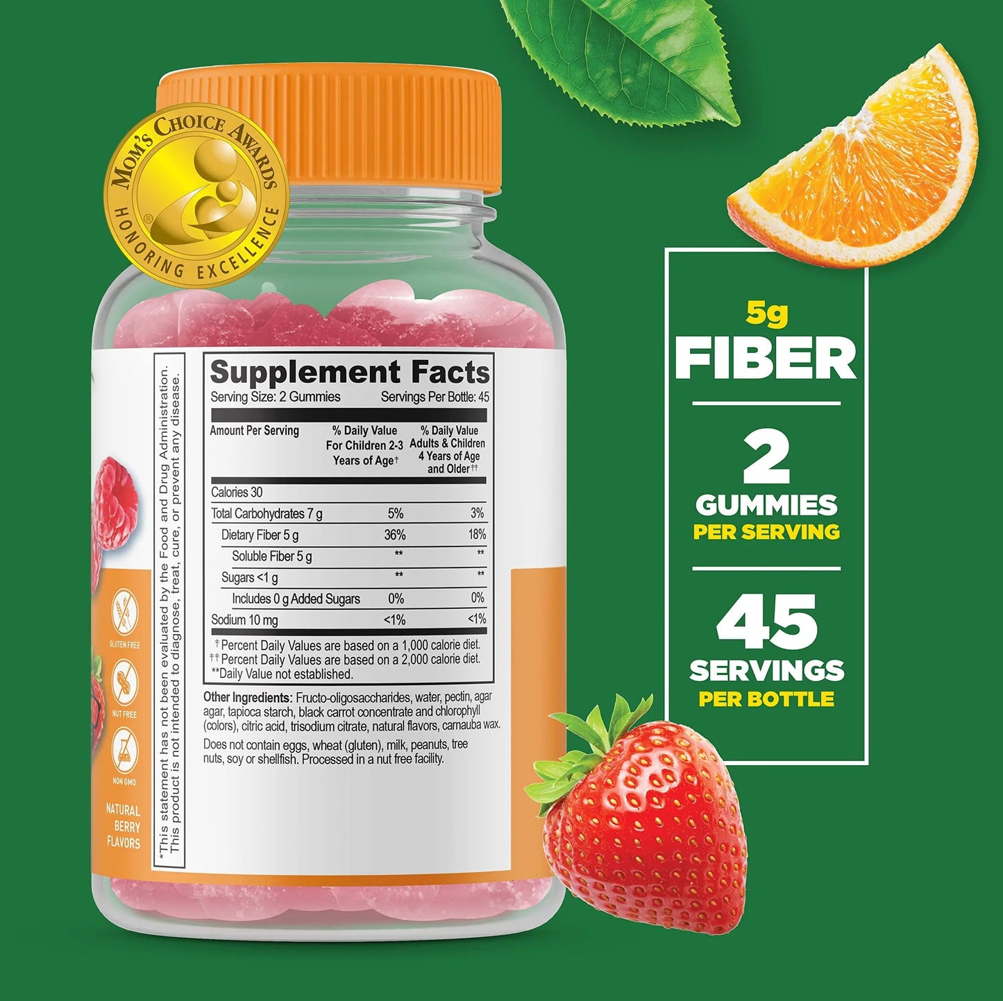 Lifeable Multivitamin Kids + Prebiotic Fiber Kids, Gummies Bundle - Great Tasting, Vitamin Supplement Lifeable
