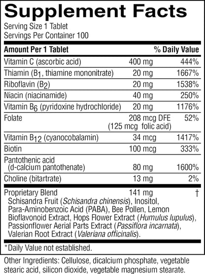 Nature's Sunshine Nutri-Calm- Herbal Stress Relief Supplement for Natural Relief, Mood Support and Boost, Nervous System Support - 100 Count Nature's SunshineBuy Supplements Australia